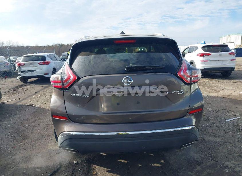Photo 17 of 2015 Nissan Murano PLATINUM (VIN 5N1AZ2MHXFN249760)