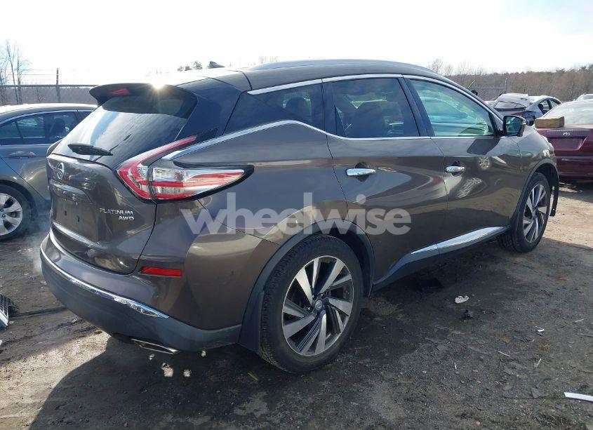 Photo 4 of 2015 Nissan Murano PLATINUM (VIN 5N1AZ2MHXFN249760)