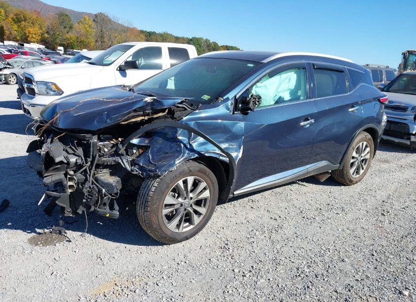 Photo 2 of 2015 Nissan Murano SL (VIN 5N1AZ2MHXFN269331)