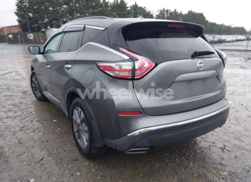 Photo 3 of 2015 Nissan Murano SV (VIN 5N1AZ2MHXFN281351)