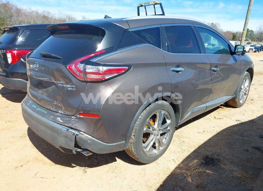 Photo 4 of 2015 Nissan Murano PLATINUM (VIN 5N1AZ2MHXFN283049)