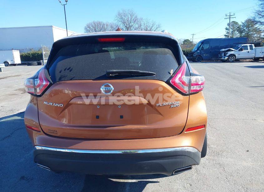 Photo 16 of 2015 Nissan Murano PLATINUM (VIN 5N1AZ2MHXFN286467)