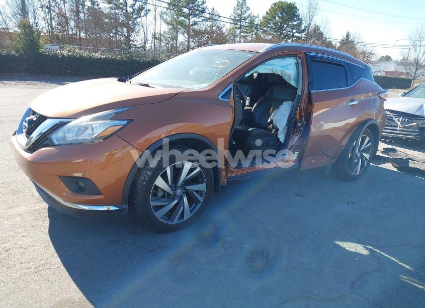Photo 2 of 2015 Nissan Murano PLATINUM (VIN 5N1AZ2MHXFN286467)
