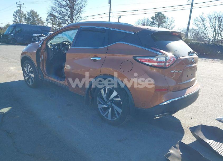 Photo 3 of 2015 Nissan Murano PLATINUM (VIN 5N1AZ2MHXFN286467)