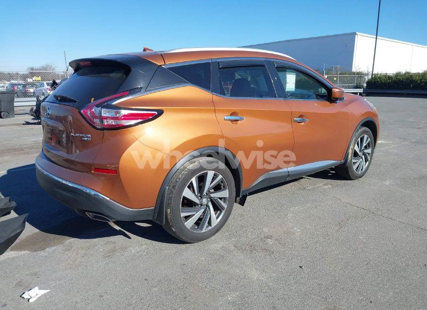 Photo 4 of 2015 Nissan Murano PLATINUM (VIN 5N1AZ2MHXFN286467)