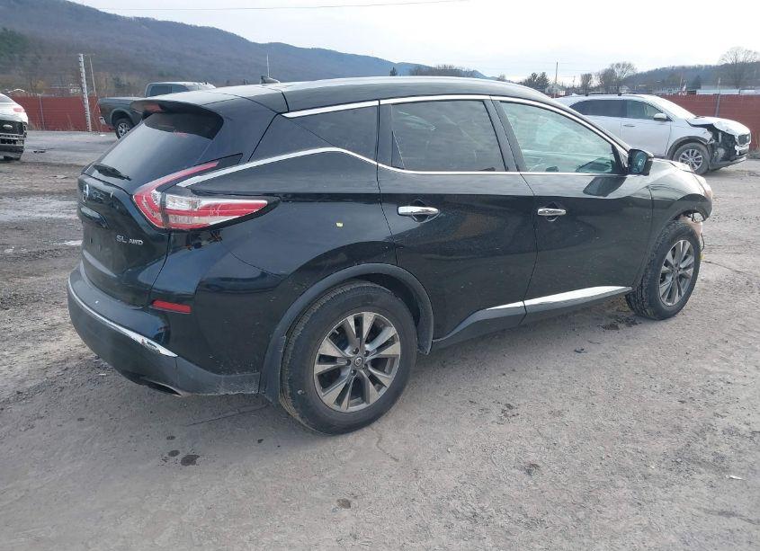 Photo 4 of 2016 Nissan Murano SL (VIN 5N1AZ2MHXGN132827)