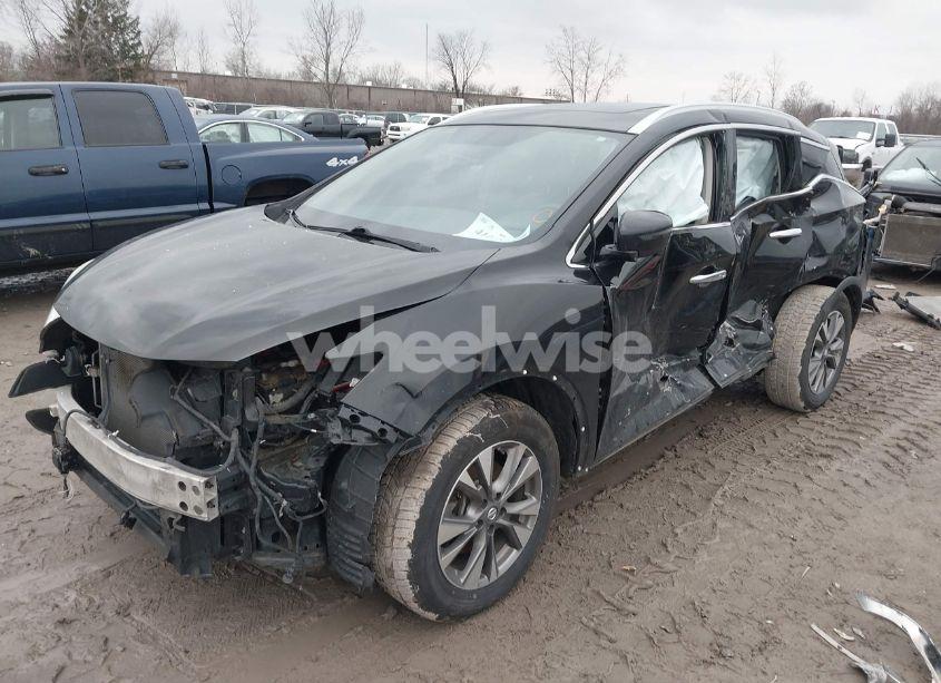 Photo 2 of 2016 Nissan Murano SL (VIN 5N1AZ2MHXGN148798)