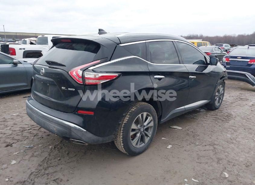 Photo 4 of 2016 Nissan Murano SL (VIN 5N1AZ2MHXGN148798)