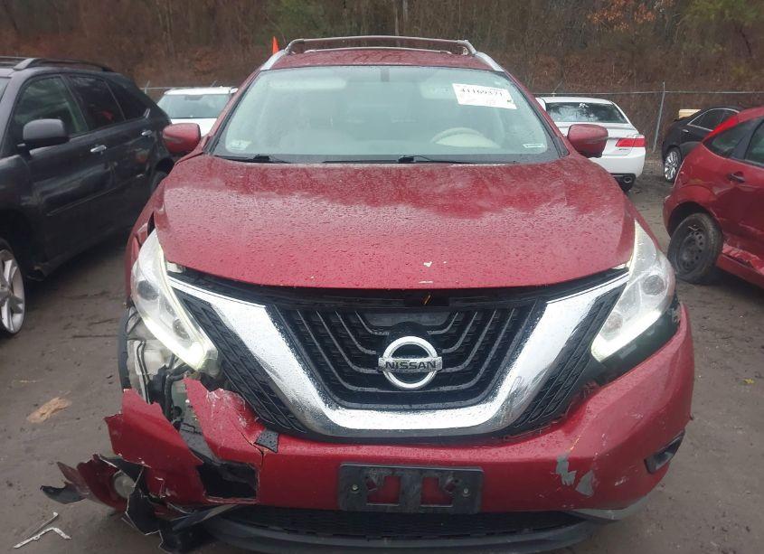 Photo 12 of 2016 Nissan Murano SL (VIN 5N1AZ2MHXGN164127)