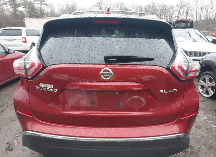 Photo 16 of 2016 Nissan Murano SL (VIN 5N1AZ2MHXGN164127)