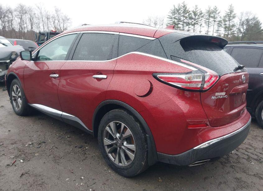 Photo 3 of 2016 Nissan Murano SL (VIN 5N1AZ2MHXGN164127)