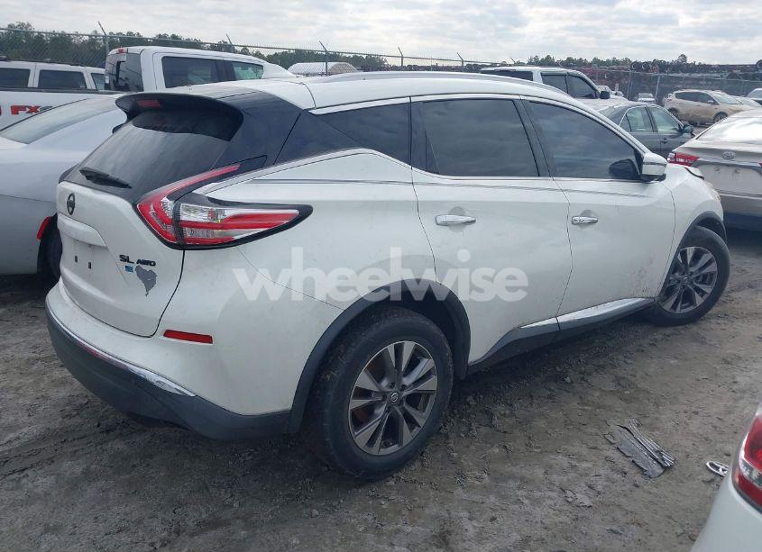 Photo 4 of 2017 Nissan Murano SL (VIN 5N1AZ2MHXHN160077)
