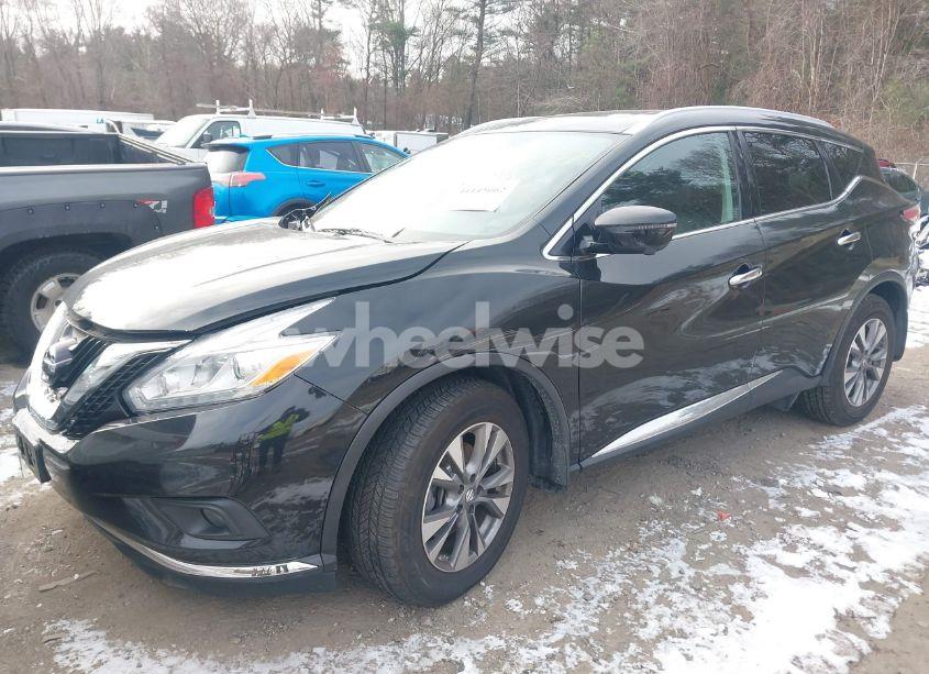 Photo 2 of 2017 Nissan Murano SL (VIN 5N1AZ2MHXHN168986)