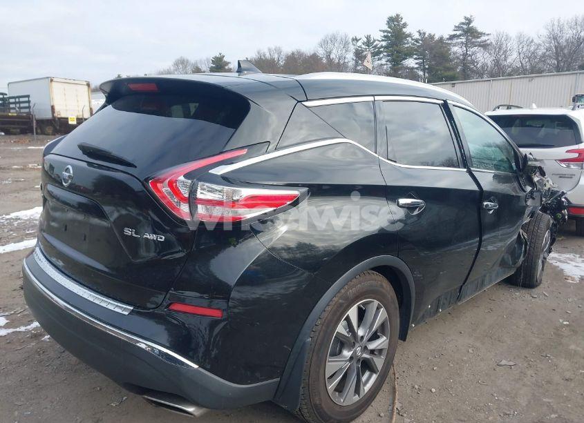 Photo 4 of 2017 Nissan Murano SL (VIN 5N1AZ2MHXHN168986)