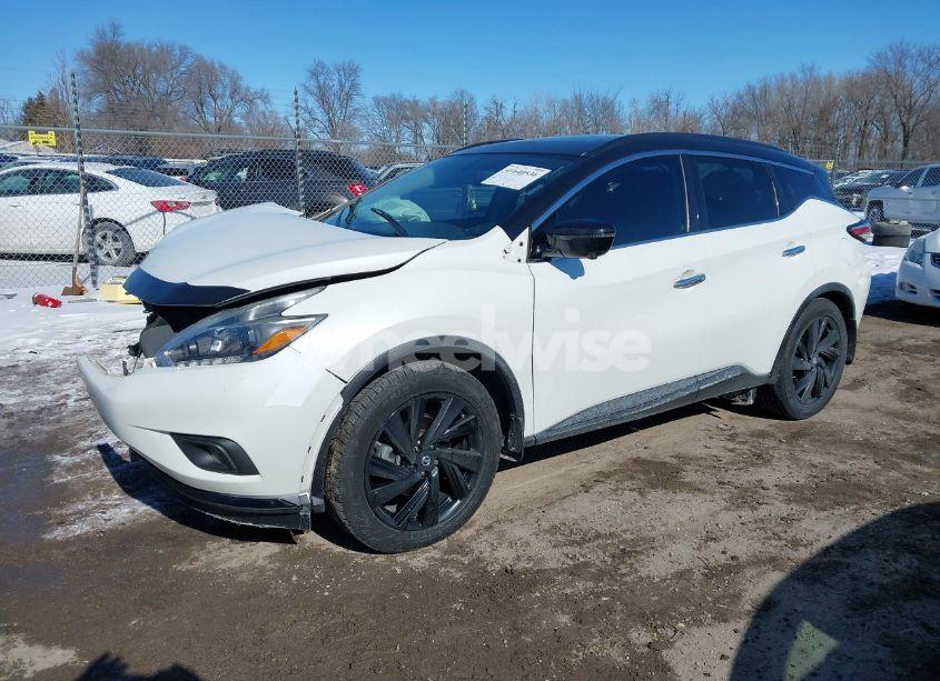 Photo 2 of 2018 Nissan Murano PLATINUM/S/SL/SV (VIN 5N1AZ2MHXJN124590)