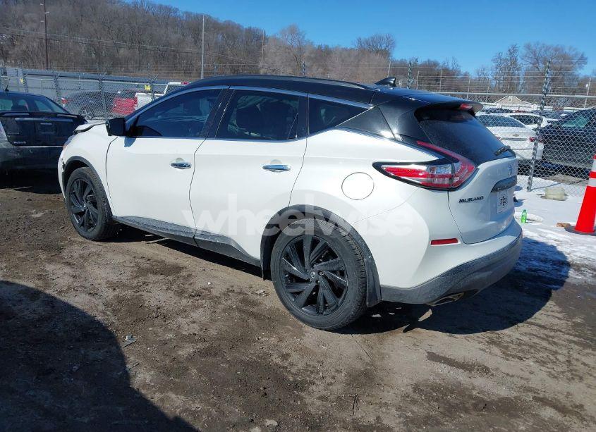 Photo 3 of 2018 Nissan Murano PLATINUM/S/SL/SV (VIN 5N1AZ2MHXJN124590)