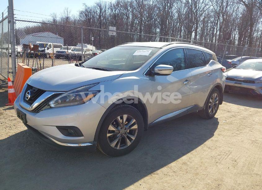 Photo 2 of 2018 Nissan Murano SV (VIN 5N1AZ2MHXJN129319)