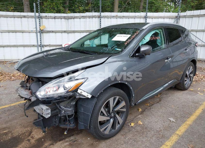 Photo 2 of 2018 Nissan Murano PLATINUM (VIN 5N1AZ2MHXJN170856)