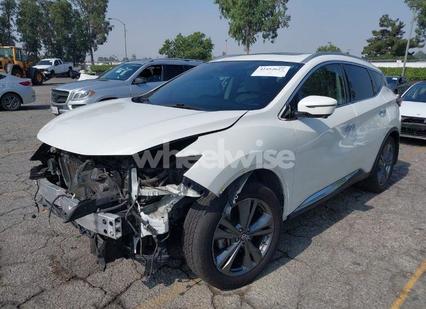 Photo 2 of 2019 Nissan Murano PLATINUM (VIN 5N1AZ2MJ5KN162233)