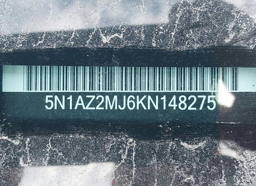 Photo 9 of 2019 Nissan Murano SV (VIN 5N1AZ2MJ6KN148275)