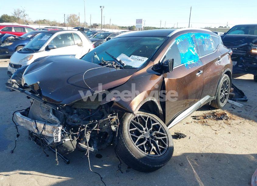 Photo 2 of 2019 Nissan Murano SL (VIN 5N1AZ2MJXKN167024)