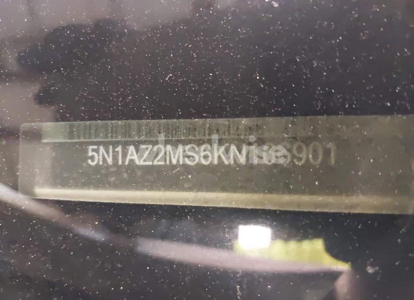 Photo 12 of 2019 Nissan Murano S (VIN 5N1AZ2MS6KN166901)