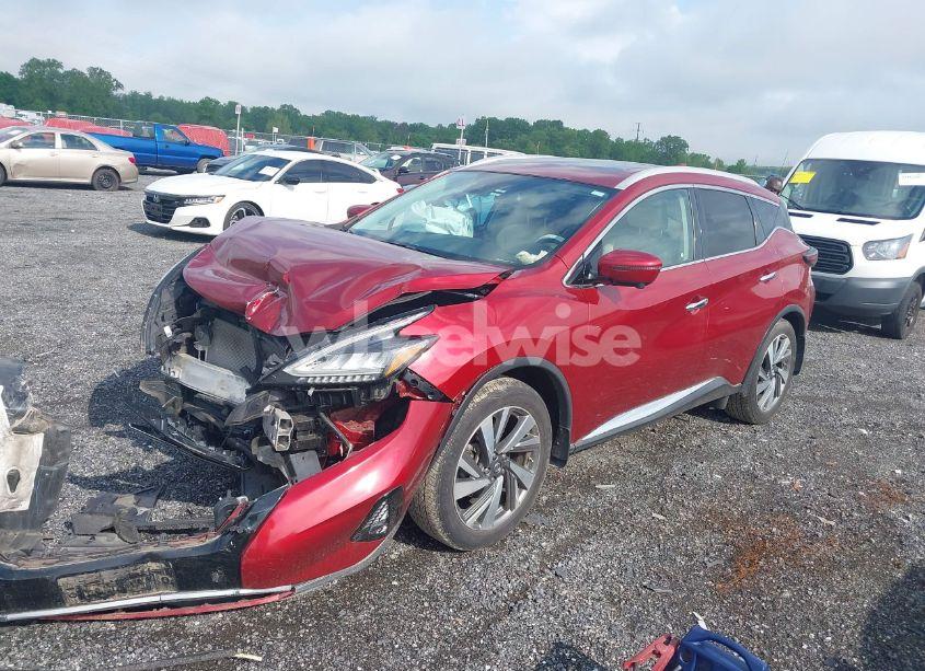 Photo 2 of 2019 Nissan Murano SL (VIN 5N1AZ2MSXKN122450)