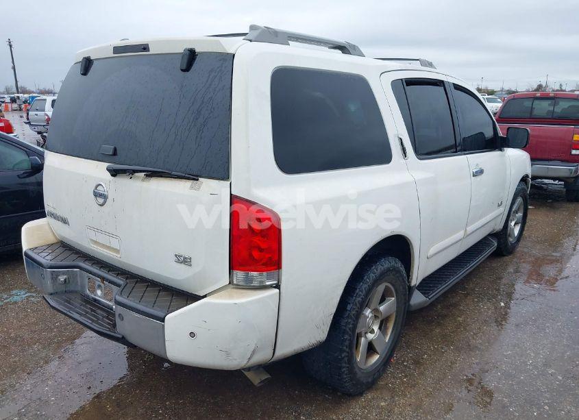 Photo 4 of 2007 Nissan Armada SE (VIN 5N1BA08AX7N707537)