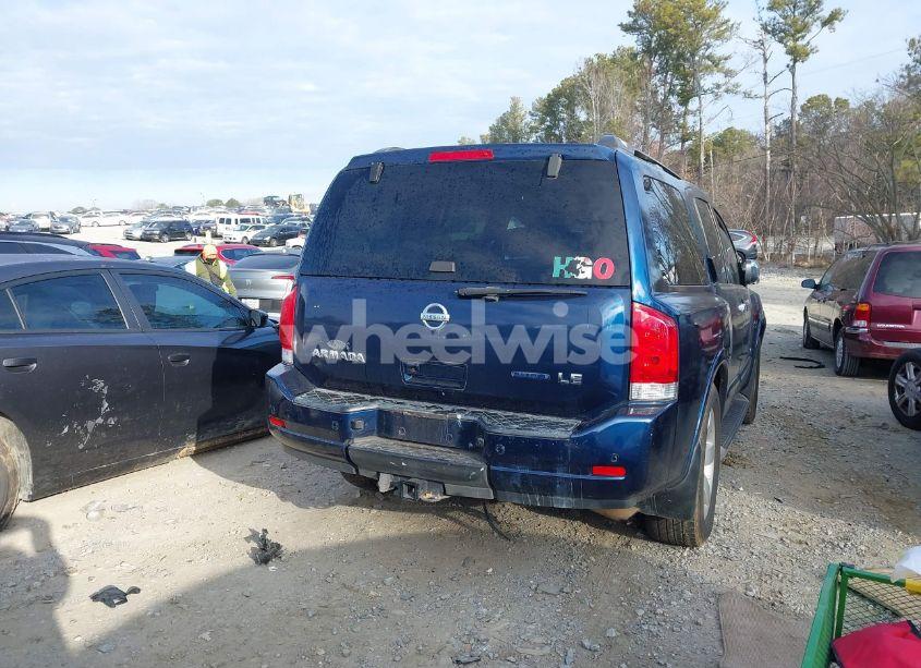Photo 4 of 2008 Nissan Armada LE (VIN 5N1BA08D38N622275)