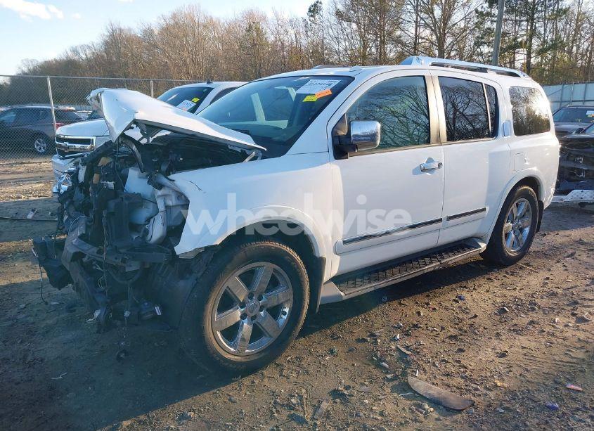 Photo 2 of 2012 Nissan Armada PLATINUM (VIN 5N1BA0NF2CN618197)