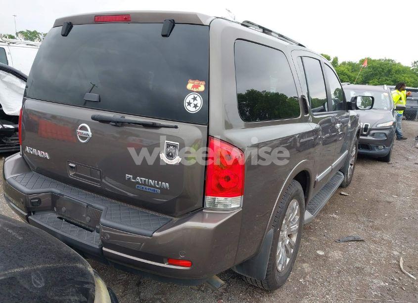 Photo 4 of 2015 Nissan Armada PLATINUM (VIN 5N1BA0NF6FN620944)