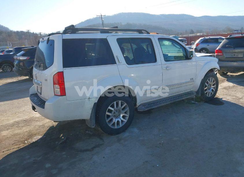 Photo 4 of 2008 Nissan Pathfinder LE V8 (VIN 5N1BR18B28C606528)