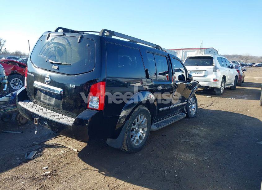 Photo 4 of 2008 Nissan Pathfinder LE V8 (VIN 5N1BR18B98C622645)
