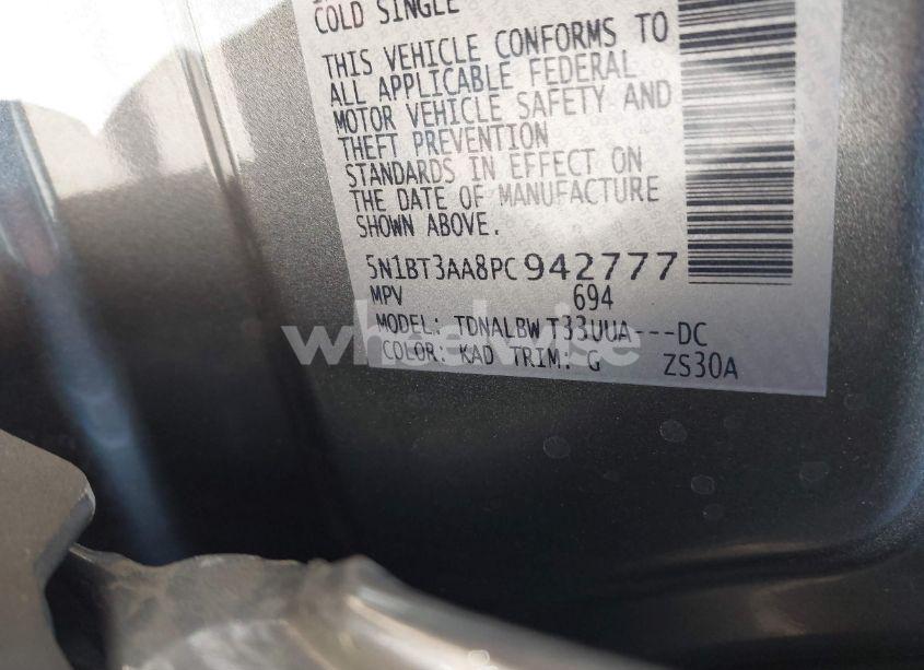 Photo 9 of 2023 Nissan Rogue S FWD (VIN 5N1BT3AA8PC942777)