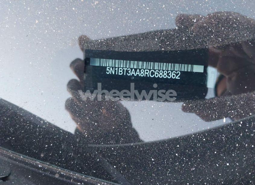 Photo 9 of 2024 Nissan Rogue S FWD (VIN 5N1BT3AA8RC688362)