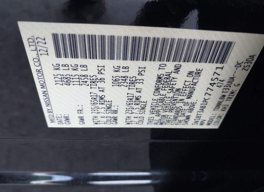 Photo 9 of 2023 Nissan Rogue S INTELLIGENT AWD (VIN 5N1BT3AB1PC774571)