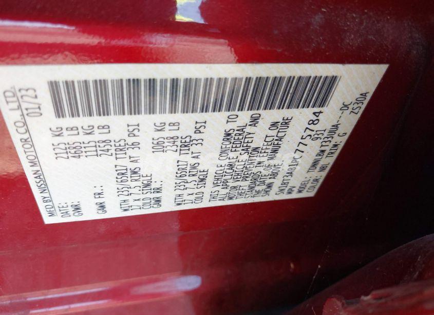 Photo 9 of 2023 Nissan Rogue S INTELLIGENT AWD (VIN 5N1BT3AB1PC775784)