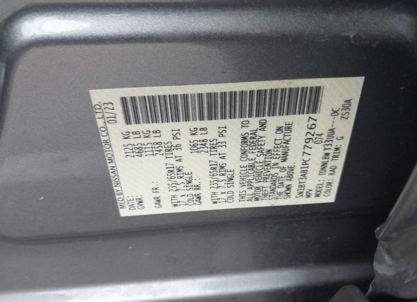 Photo 9 of 2023 Nissan Rogue S INTELLIGENT AWD (VIN 5N1BT3AB1PC779267)