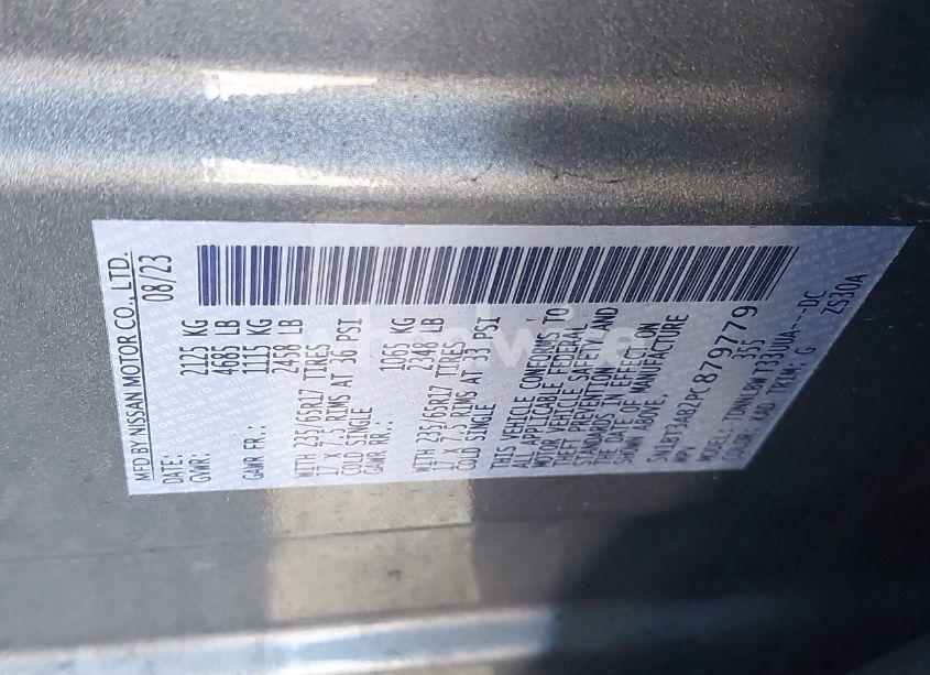 Photo 9 of 2023 Nissan Rogue S INTELLIGENT AWD (VIN 5N1BT3AB2PC879779)