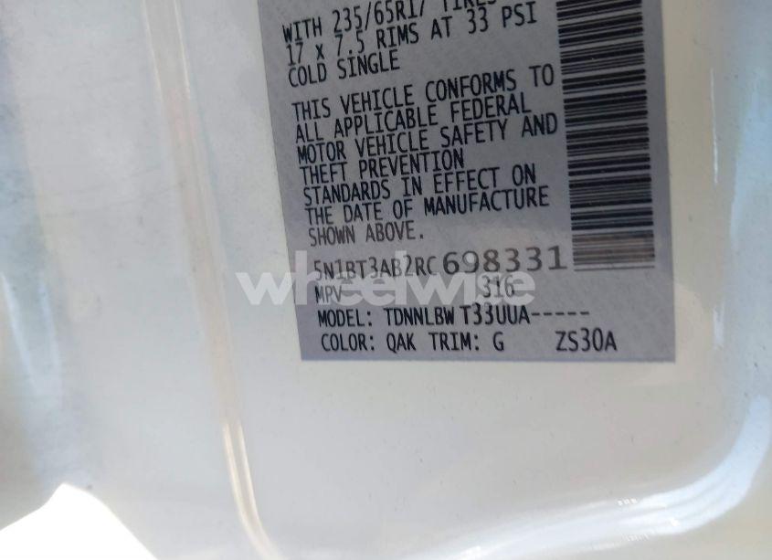 Photo 9 of 2024 Nissan Rogue S INTELLIGENT AWD (VIN 5N1BT3AB2RC698331)