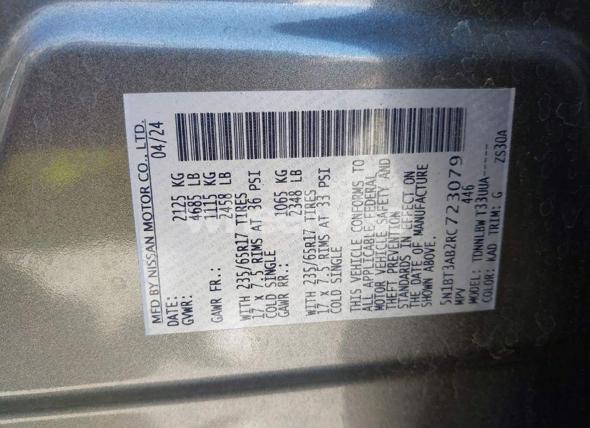 Photo 9 of 2024 Nissan Rogue S INTELLIGENT AWD (VIN 5N1BT3AB2RC723079)