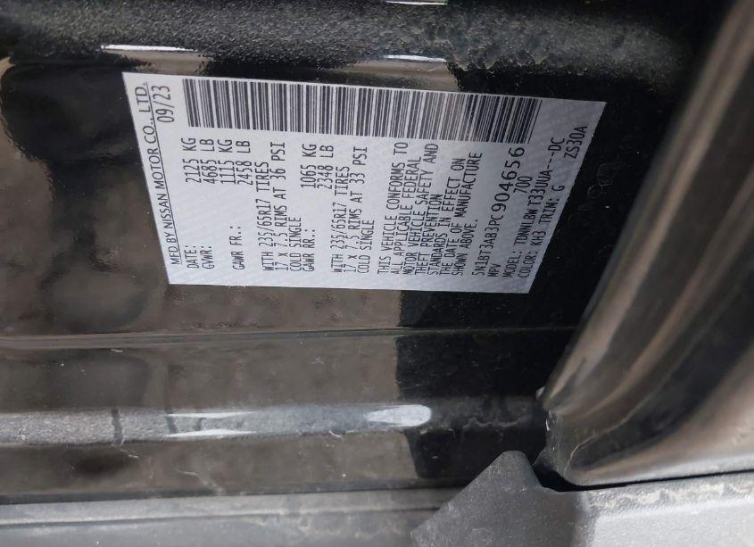 Photo 9 of 2023 Nissan Rogue S INTELLIGENT AWD (VIN 5N1BT3AB3PC904656)