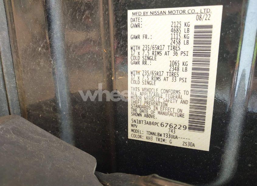 Photo 9 of 2023 Nissan Rogue S INTELLIGENT AWD (VIN 5N1BT3AB4PC676229)