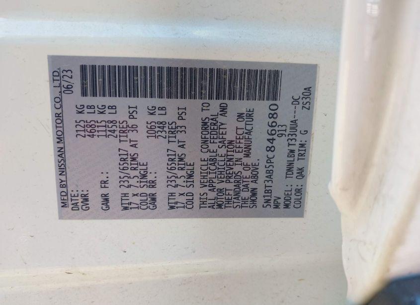 Photo 9 of 2023 Nissan Rogue S INTELLIGENT AWD (VIN 5N1BT3AB5PC846680)