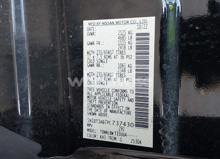 Photo 9 of 2023 Nissan Rogue S INTELLIGENT AWD (VIN 5N1BT3AB7PC737430)