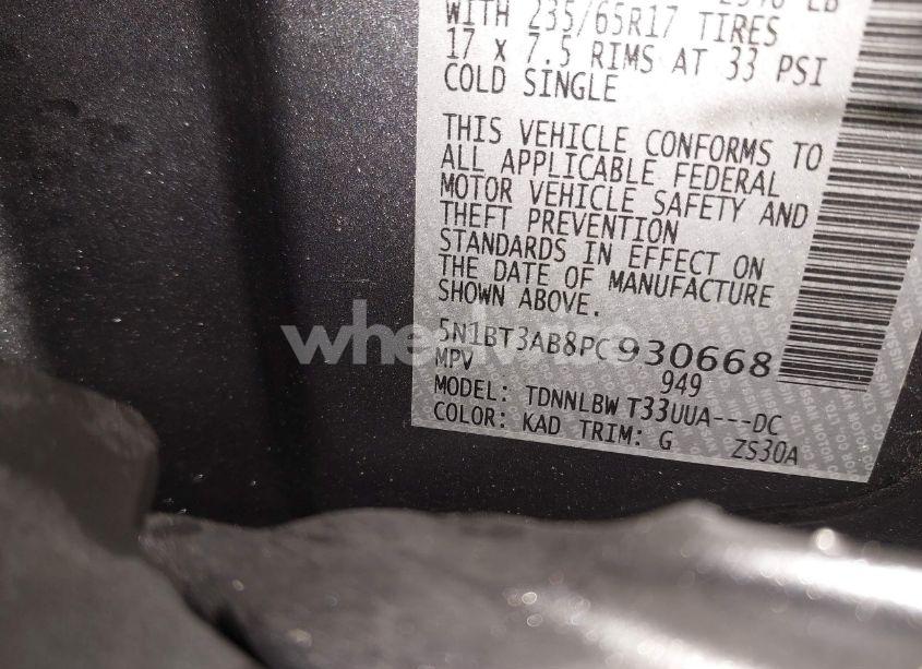 Photo 9 of 2023 Nissan Rogue S INTELLIGENT AWD (VIN 5N1BT3AB8PC930668)