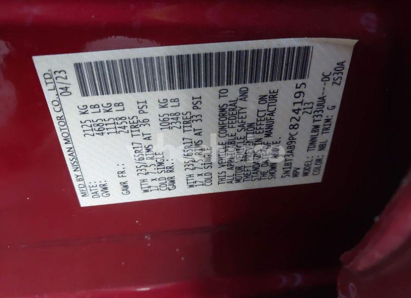 Photo 9 of 2023 Nissan Rogue S INTELLIGENT AWD (VIN 5N1BT3AB9PC824195)