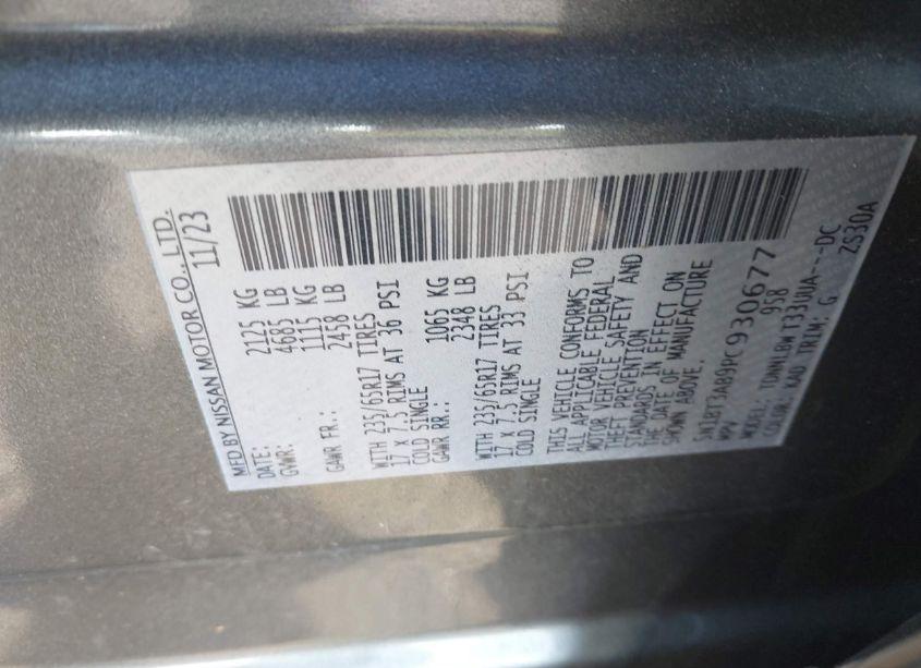 Photo 9 of 2023 Nissan Rogue S INTELLIGENT AWD (VIN 5N1BT3AB9PC930677)