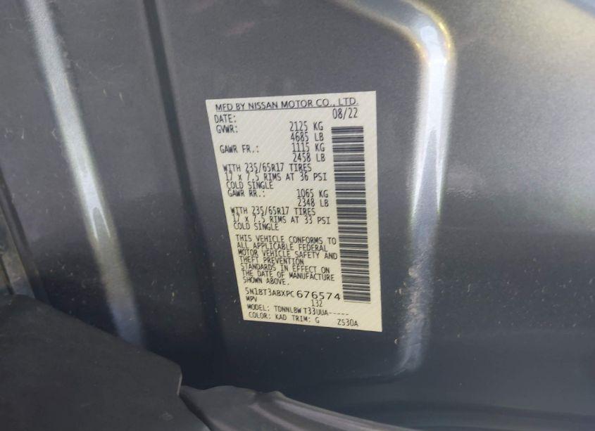 Photo 9 of 2023 Nissan Rogue S INTELLIGENT AWD (VIN 5N1BT3ABXPC676574)