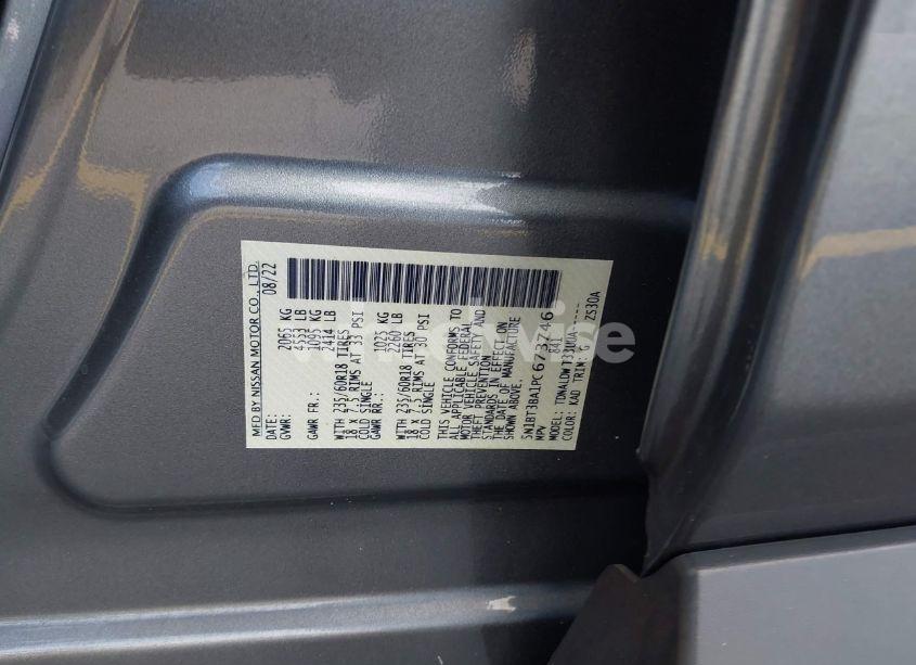 Photo 9 of 2023 Nissan Rogue SV FWD (VIN 5N1BT3BA1PC673746)